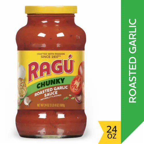 Kroger Ragu Chunky Roasted Garlic Sauce, 24 oz