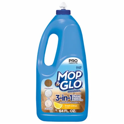 Mop & Glo Professional MultiSurface Floor Cleaner, Triple Action Shine