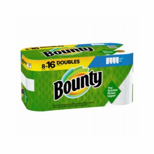 Procter & Gamble 106516 Bounty SAS 8 Double Roll Paper Towel, 1 Kroger