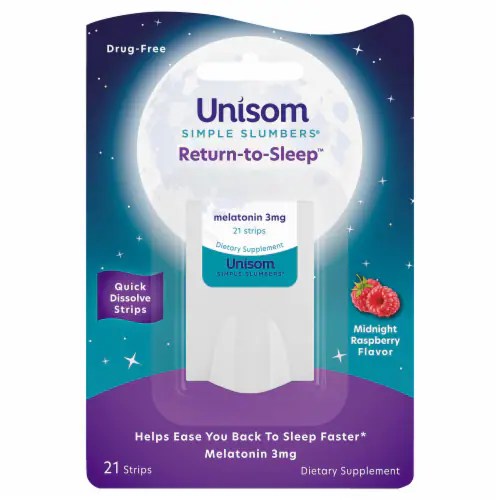 Unisom ReturnToSleep Melatonin Strips, 1 ct Kroger