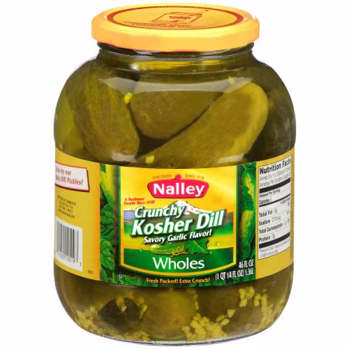 Nalley Crunchy Whole Dill Pickles, 46 fl oz Ralphs