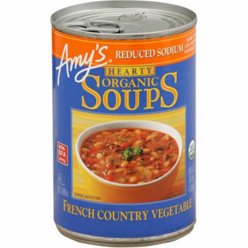 Amy's Reduced Sodium French Country Vegetable Hearty Organic Soup, 14.4