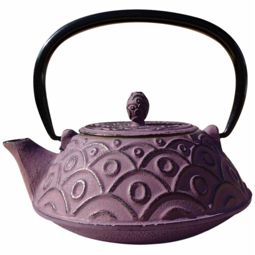 Old Dutch International 1013GW Greek Wine Cast Iron Kyoto Teapot 26 Oz