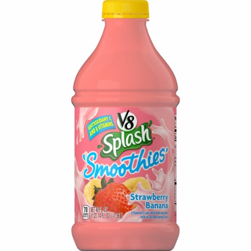 V8 Splash® Strawberry Banana Smoothie, 46 fl oz Kroger