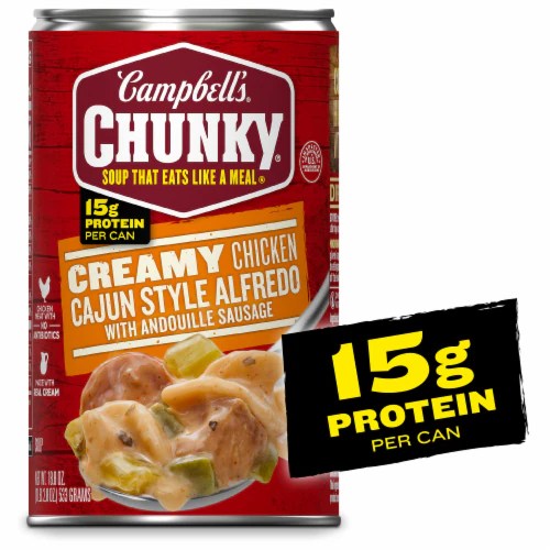 Campbell's® Chunky® Creamy Cajun Chicken Alfredo Soup, 18.8 oz Smith