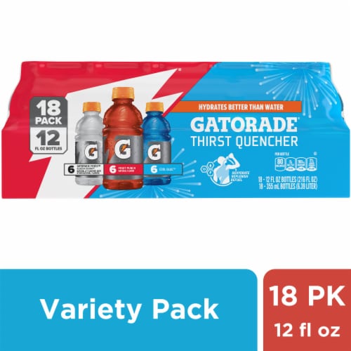 Gatorade Thirst Quencher Perform Variety Pack Electrolyte Enhanced