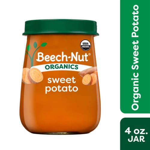 BeechNut® Organics Stage 1 Sweet Potato Organic Baby Food Jar, 4 oz
