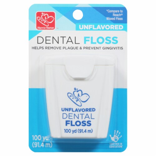 Harris Teeter™ Unflavored Waxed Dental Floss, 1 ct Kroger