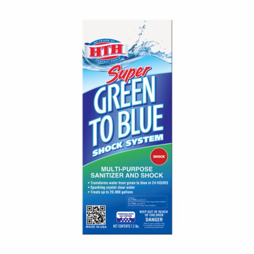 hth Green to Blue Super Granule Shock System 7.2, Case of 2 Kroger