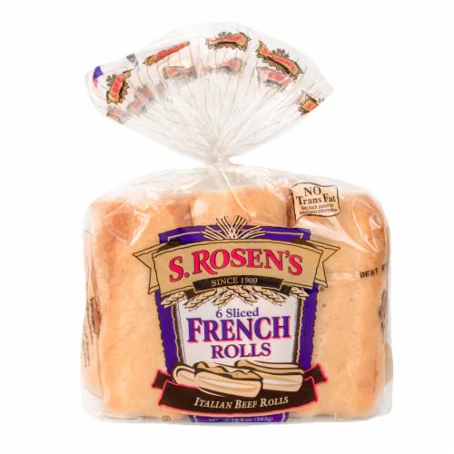 Mariano’s S. Rosen's Sliced French Rolls, 13.5 oz