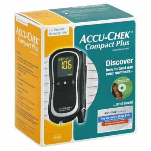 AccuChek Compact Plus Diabetes Monitoring Kit, 1 Count Kroger