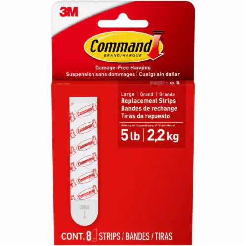 Command™ Large Foam Replacement Strips, 8 ct Kroger