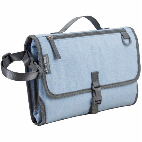 Bodhi Baby Changing Pad Station Light Blue Chambray, 38 x 11.75 in