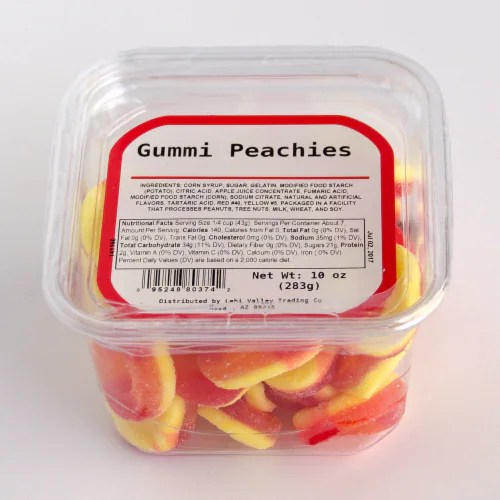 Lehi Valley Gummy Peaches Candy, 12 oz Kroger
