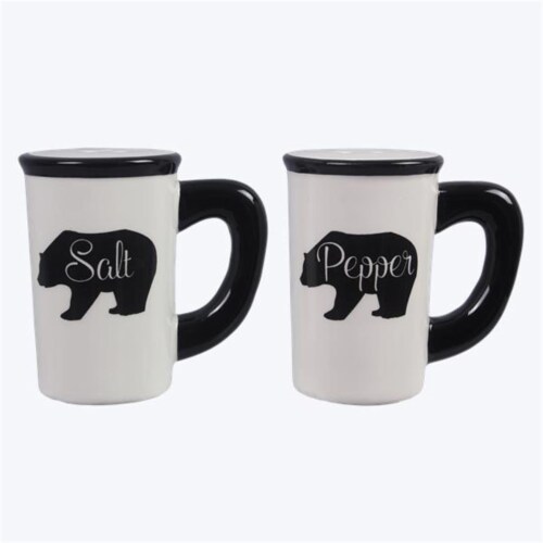 Youngs 21908 3.15 in. Ceramic Cabin Salt & Pepper Shakers, 2 Piece Per