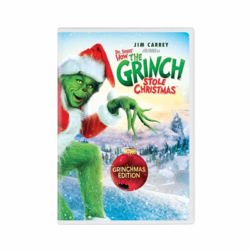 How The Grinch Stole Christmas 2022 Kroger Dr. Suess' How The Grinch Stole Christmas Dvd, 1 Ct - Kroger