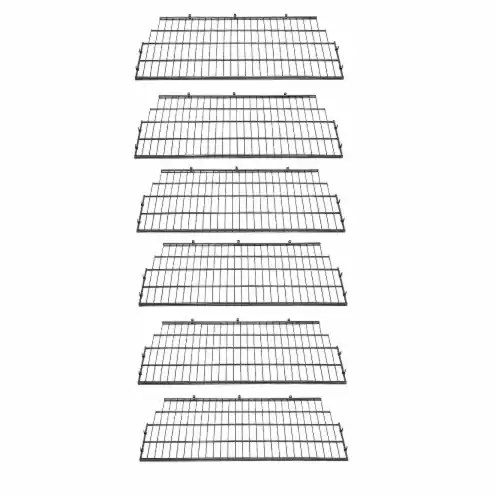 Suncast Vertical Storage Shed Organization Wire Shelf Rack Shelving (6