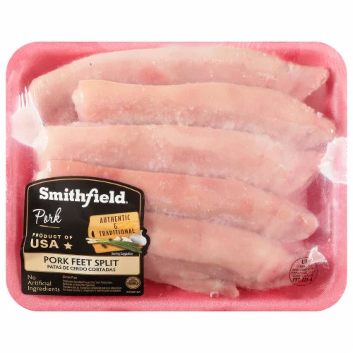 Smithfield® Pork Feet Split, 1 ct Kroger