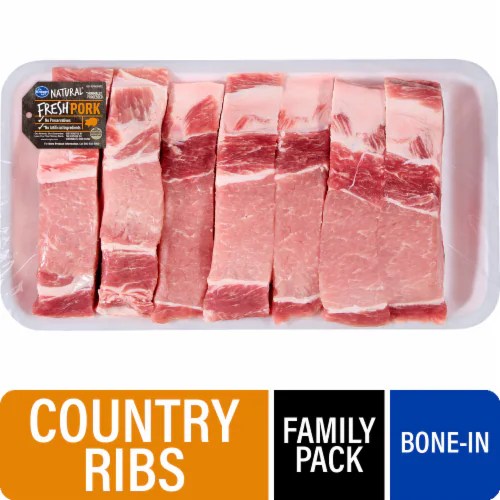 Pork Shoulder Country Ribs Value Pack (About 6 Ribs per Pack), Lb