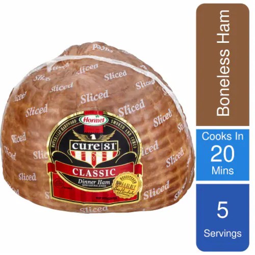 Hormel Cure 81 Boneless Ham, 1 lb Fry’s Food Stores