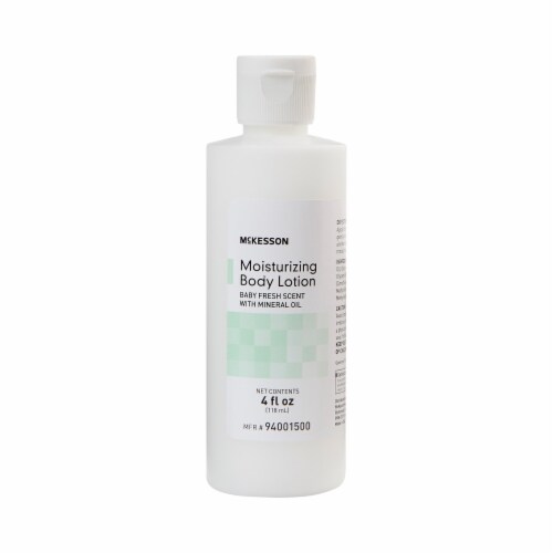 McKesson Baby Fresh Scent Hand and Body Moisturizer Lotion 4 oz. Bottle