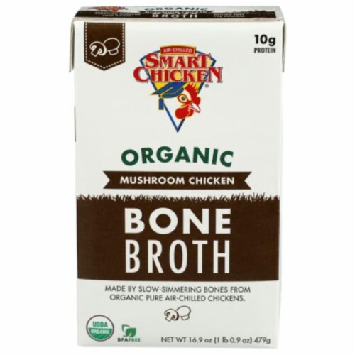 Smart Chicken® Mushroom Chicken Bone Broth, 16.9 oz Kroger