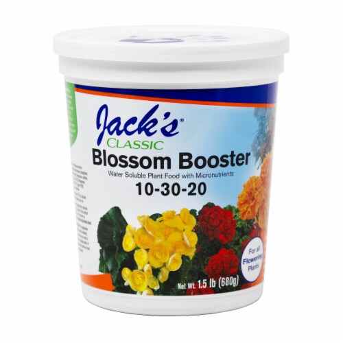 Jack's Classic Blossom Booster 103020 Water Soluble Plant Food, 1.5
