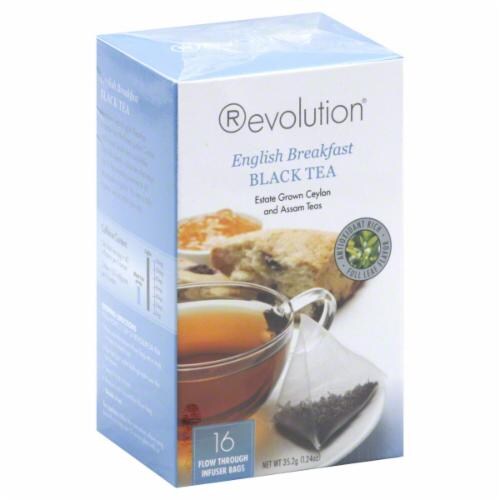 Revolution English Breakfast Black Tea Bags, 16 ct Kroger