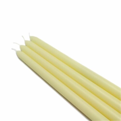 Jeco CEZ06612 12 in. Taper Candles, Ivory 144 Piece, 1 Fred Meyer