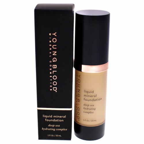 Liquid Mineral Foundation Sand by Youngblood for Women 1 oz