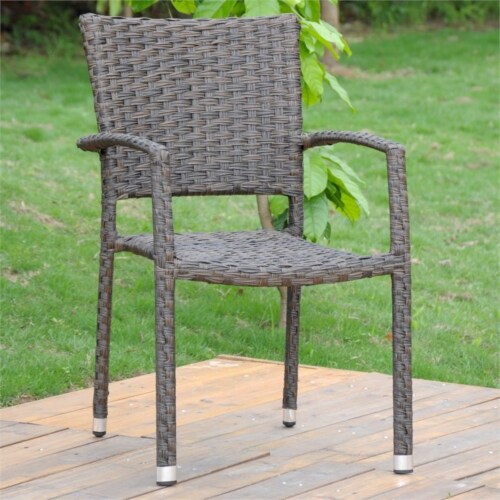 Resin Wicker Aluminum Dining Chair (Set of 6), 1 Kroger