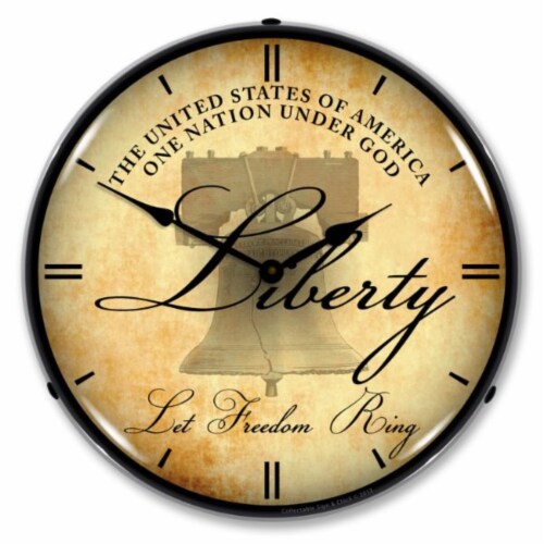RE1312482 Liberty Bell clock Made in USA, 1 Ralphs
