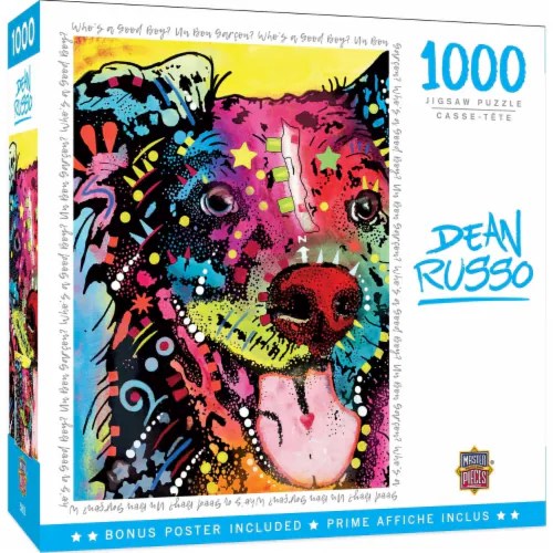 Kroger Dean Russo Whos a Good Boy? 1000 Piece Jigsaw Puzzle, 1 Each