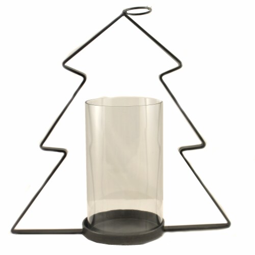Christmas Metal Christmas Tree Metal Candle Holder 53785L, 2 Count Kroger