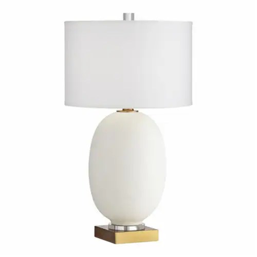 Pacific Coast Lighting Hilo 30.5 Oval Metal and Resin Table Lamp in