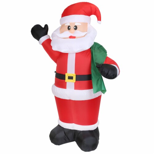 6.4ft Inflatable Christmas Giant Santa Claus Blow up Light IPX4