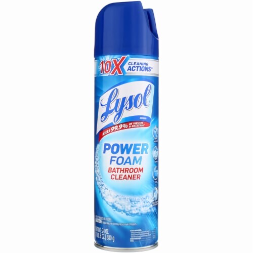 LYSOL Brand 24 Oz. Aerosol Spray Power Foam Bathroom Cleaner (Pack of 3