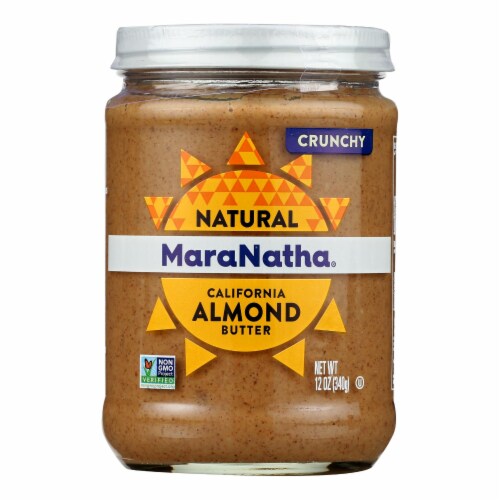 Maranatha Natural Foods Almond Butter No Stir Crunch Case of 6