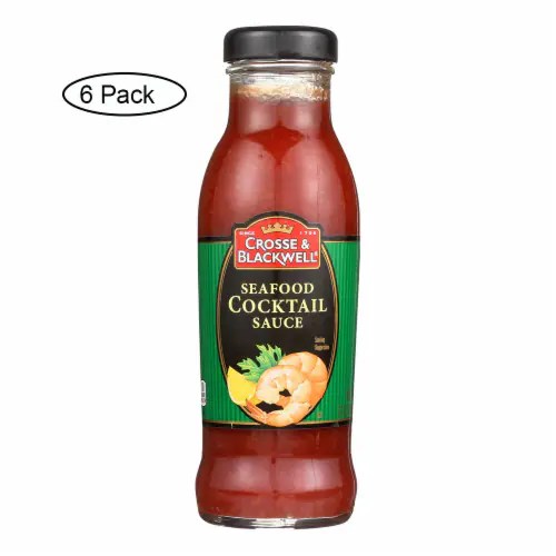 Crosse and Blackwell Seafood Sauce Cocktail Sauce Case of 6 12 oz