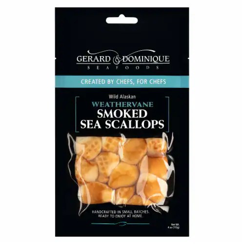 Gerard & Dominique Weathervane Smoked Sea Scallops, 4 oz Kroger