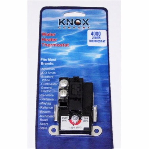 Knox T4000PB Water Heater Thermostat Lower Water Heater, 1 Kroger