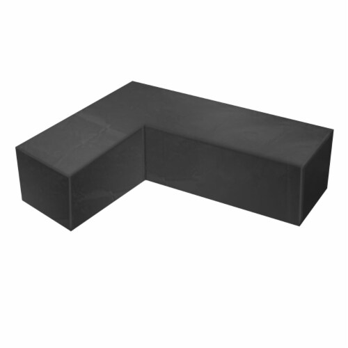 Outdoor L Shape Sofa Covers Water Resistant Dustproof Furniture Covers