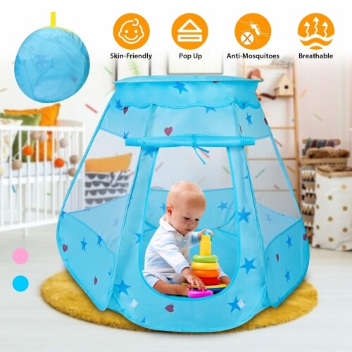 Kids Pop Up Game Tent Prince Princess Toddler Play Tent Indoor Outdoor