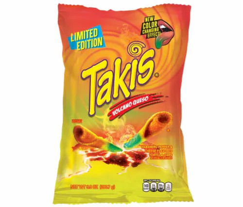 Food 4 Less Takis Volcano Queso Tortilla Chips, 9.9 oz