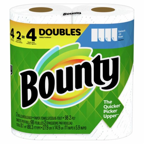 Procter & Gamble SelectASize Paper Towels, Pack of 2, 1 QFC