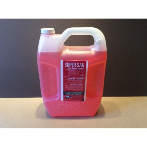 Ecolab 1111697 1 gal Supersan Food Service Sanitizer Case of 2, 2