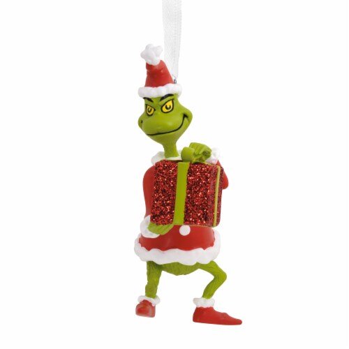 How The Grinch Stole Christmas 2022 Kroger Hallmark Dr. Seuss How The Grinch Stole Christmas! The Grinch With Present Ornament, 1 Ct - Kroger