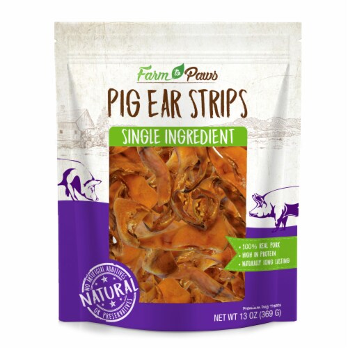 Farm to Paw Pig Ear Strips Dog Treats, 13 oz King Soopers