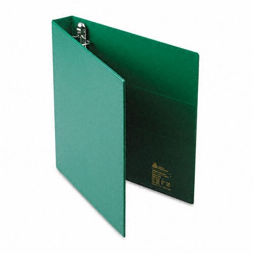 HeavyDuty Vinyl EZD Ring Reference Binder 1'' Capacity Green, 1 Fry