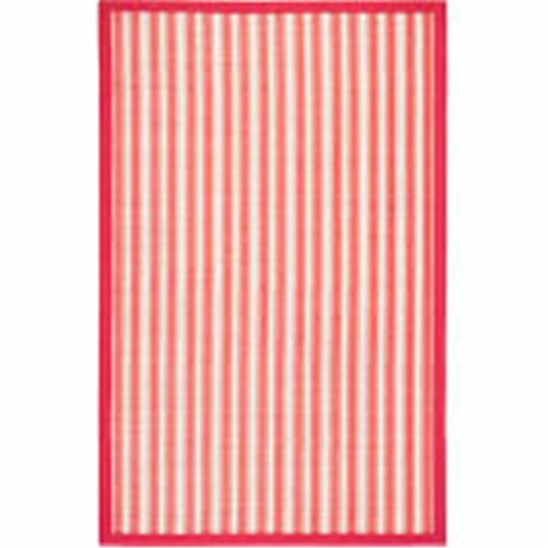 4 x 6 ft. Hamptons Reef Bamboo Rectangular Rug Red, Ivory, 1 Kroger